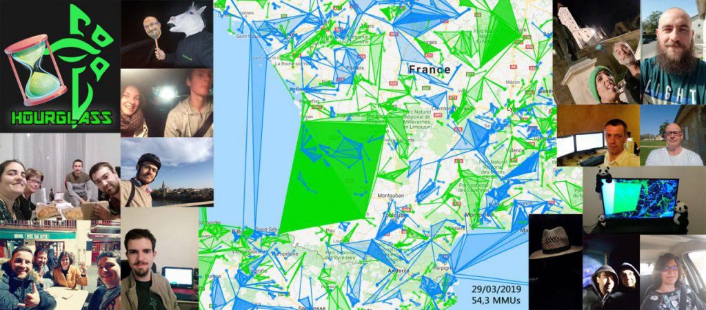 Screenshot de l’opération "Hourglass"