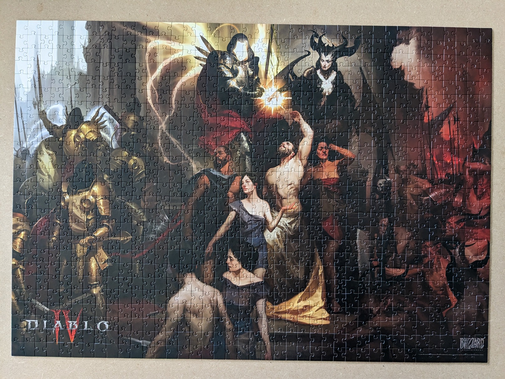 Puzzle 1000 pièces « Diablo IV »