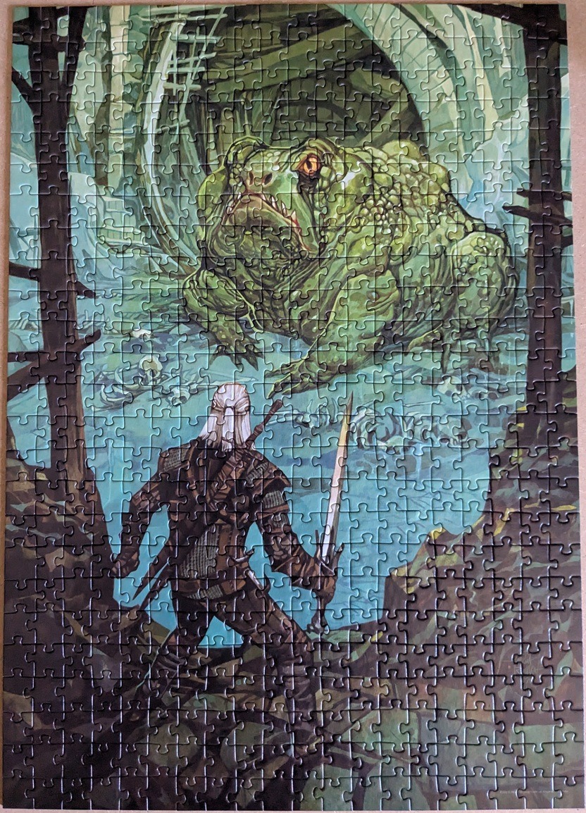 Puzzle The Witcher The Toad Prince